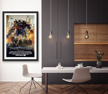 Load image into Gallery viewer, An original movie poster for the film Transformers Dark of the Moon