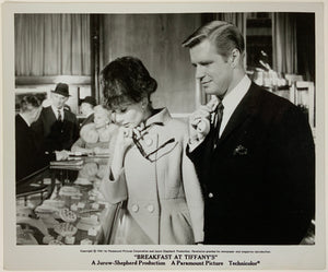 An original 8x10 movie still for the film Breakfast At Tiffany's