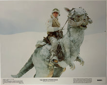 Load image into Gallery viewer, An original and framed 11x14 lobby card for the Star Wars film The Empire Strikes Back