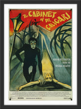 Load image into Gallery viewer, An original movie poster for the film The Cabinet of Doctor Caligari 