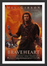 Load image into Gallery viewer, An original movie poster for the Mel Gibson film Braveheart