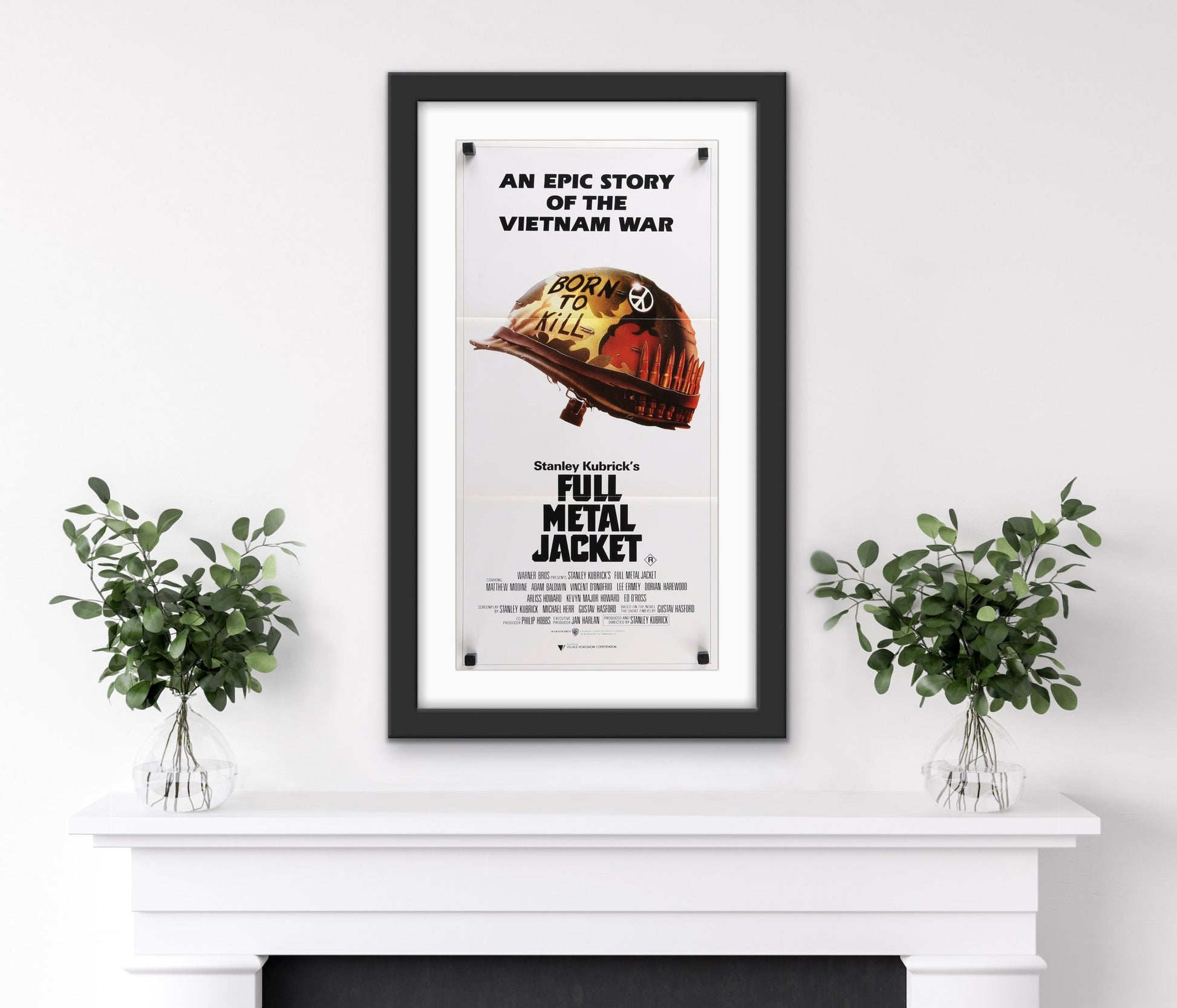 An original Australian day bill movie poster for Stanley Kubrick's Full Metal Jacket