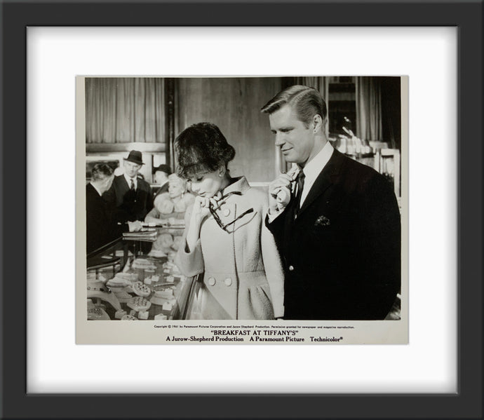 An original 8x10 movie still for the film Breakfast At Tiffany's