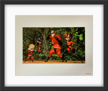 Load image into Gallery viewer, An original 11x14 lithographic print for the Disney Pixar film The Incredibles