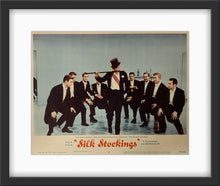 Load image into Gallery viewer, An original 11x14 lobby card for the film Silk Stockings