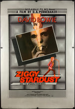 Load image into Gallery viewer, An original movie poster for the David Bowie film Ziggy Stardust and the Spiders From Mars