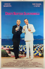 Load image into Gallery viewer, An original movie poster for the film Dirty Rotten Scoundrels