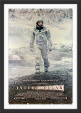 Load image into Gallery viewer, An original movie poster for the Christopher Nolan film Interstellar