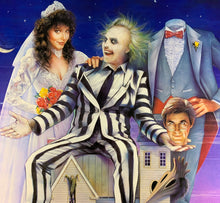 Load image into Gallery viewer, An original movie poster for the film Beetlejuice