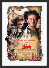 Load image into Gallery viewer, An original movie poster for the film Hook with artwork by Drew Struzan