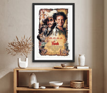 Load image into Gallery viewer, An original movie poster for the film Hook with artwork by Drew Struzan