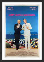 Load image into Gallery viewer, An original movie poster for the film Dirty Rotten Scoundrels