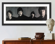 Load image into Gallery viewer, An original Richard Avedon &quot;Mount Rushmore&quot; Banner poster of The Beatles