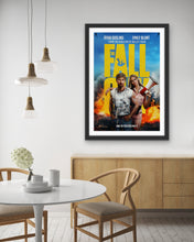 Load image into Gallery viewer, An original movie poster for the Ryan Gosling and Emily Blunt film The Fall Guy