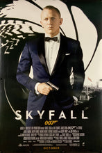 Load image into Gallery viewer, An original movie poster for the James Bond film Skyfall