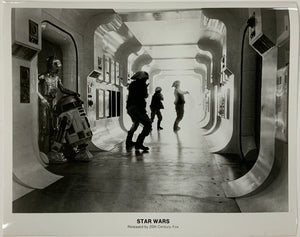 An original 8x10 movie still for the George Lucas film Star Wars / A New Hope