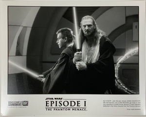 An original 8x10 movie still for the Star Wars film The Phantom Menace