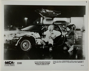 An original 8x10 movie still for the film Back to the Future