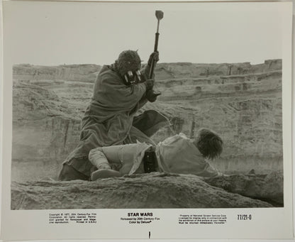 An original 8x10 movie still for the George Lucas film Star Wars / Episode 4 / A New Hope
