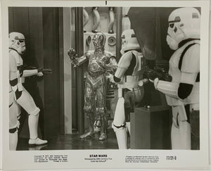 An original 8x10 movie still from the film Star Wars / A New Hope