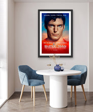 Load image into Gallery viewer, An original movie poster for the film Super/Man : The Christopher Reeve Story