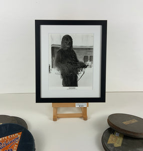 An original framed movie still for the George Lucas film Star Wars