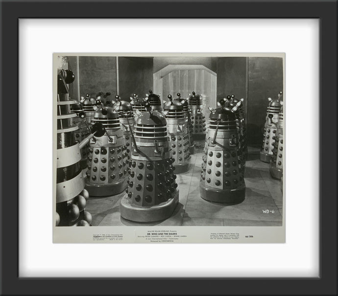 Doctor Who and the Daleks - 1965 (Framed)