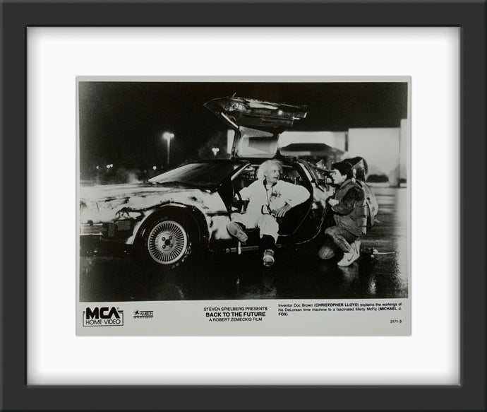 An original 8x10 movie still for the film Back to the Future