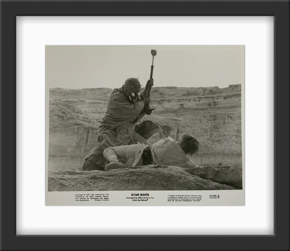 An original 8x10 movie still for the George Lucas film Star Wars / Episode 4 / A New Hope