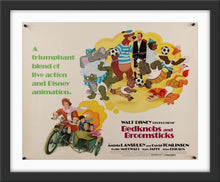 Load image into Gallery viewer, An original movie poster for the Disney film Bedknobs and Broomsticks