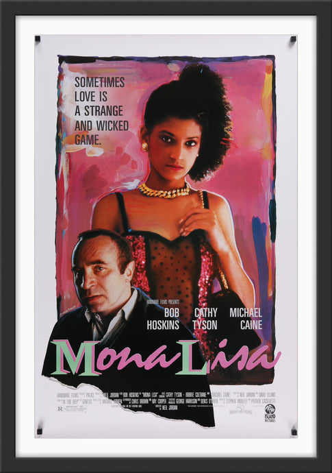 An original movie poster for the Bob Hoskin's film Mona Lisa