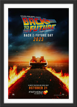 Load image into Gallery viewer, An original movie poster for the 2023 release of Back To The Future