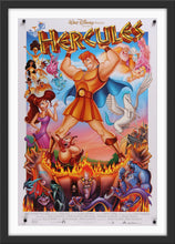 Load image into Gallery viewer, An original movie poster for the Disney film Hercules