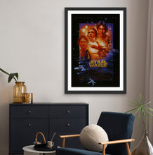 Load image into Gallery viewer, An original movie poster for the 1997 special edition release of Star Wars, with artwork by Drew Struzan