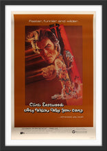 Load image into Gallery viewer, An original movie poster for the Clint Eastwood film Any Which Way You Can