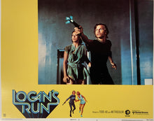 Load image into Gallery viewer, An original 11x14 lobby card for the movie Logan&#39;s Run