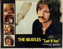 Load image into Gallery viewer, A set of four original lobby cards for The Beatles film Let It Be