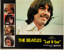 Load image into Gallery viewer, A set of four original lobby cards for The Beatles film Let It Be