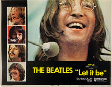 Load image into Gallery viewer, A set of four original lobby cards for The Beatles film Let It Be