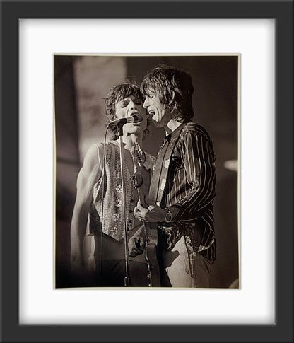 An original publicity still of The Rolling Stones by photographer Greg Myrha