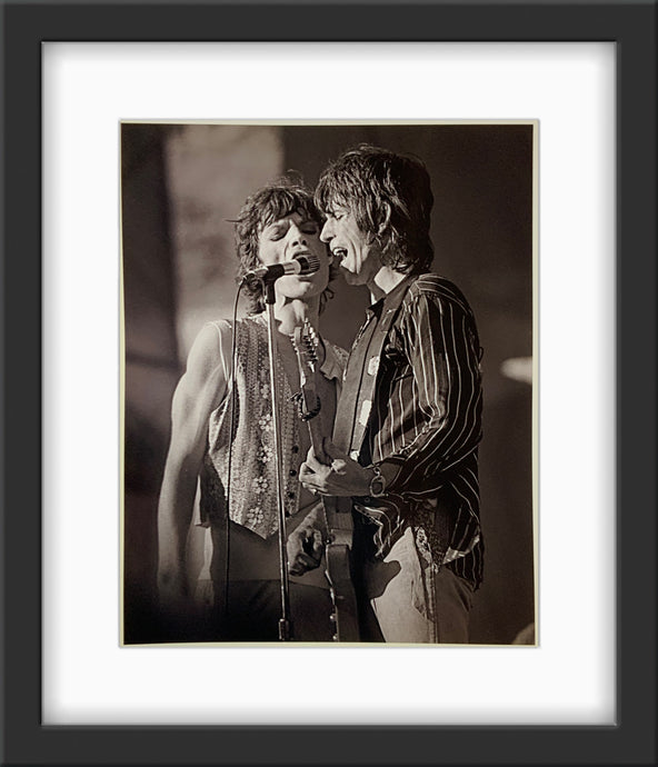 An original publicity still of The Rolling Stones by photographer Greg Myrha