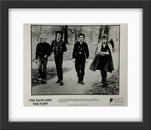 Load image into Gallery viewer, An original movie still of The Sex Pistols from the film The Filth and The Fury