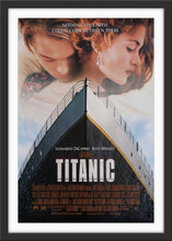 Load image into Gallery viewer, An original movie poster for the James Cameron film Titanic