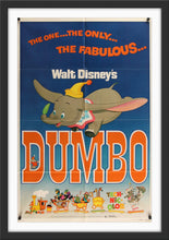 Load image into Gallery viewer, An original movie poster for the animated Disney film Dumbo