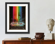 Load image into Gallery viewer, An original movie poster by Bob Peak for the film Star Trek The Motion Picture