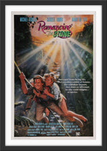 Load image into Gallery viewer, An original movie poster for the film Romancing The Stone