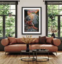 Load image into Gallery viewer, An original movie poster for the film Romancing The Stone