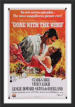 Load image into Gallery viewer, An original movie poster from the 1989 release of Gone with the Wind, with artwork by Howard Terpning