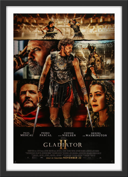 An original movie poster for the Ridley Scott film Gladiator II / 2