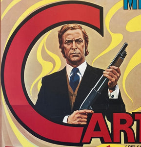 An original Italian movie poster for the film Get Carter